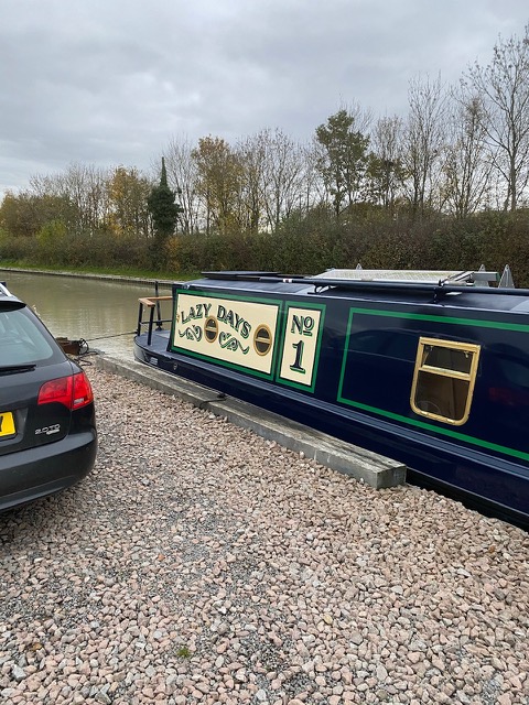 Lazy Days with her new paint